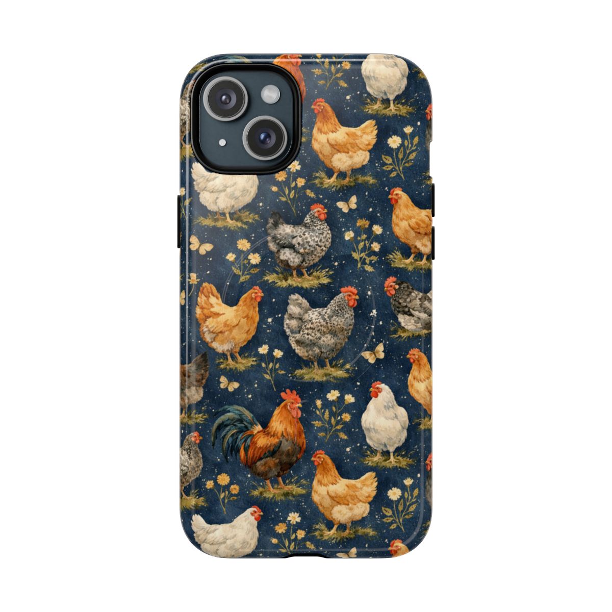 Indigo Chickens Magnetic Case