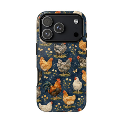 Indigo Chickens Tough Case - iPhone 18 Pro