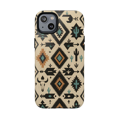 Ivory Western Aztec Magnetic Case