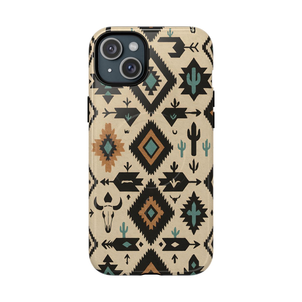 Ivory Western Aztec Magnetic Case