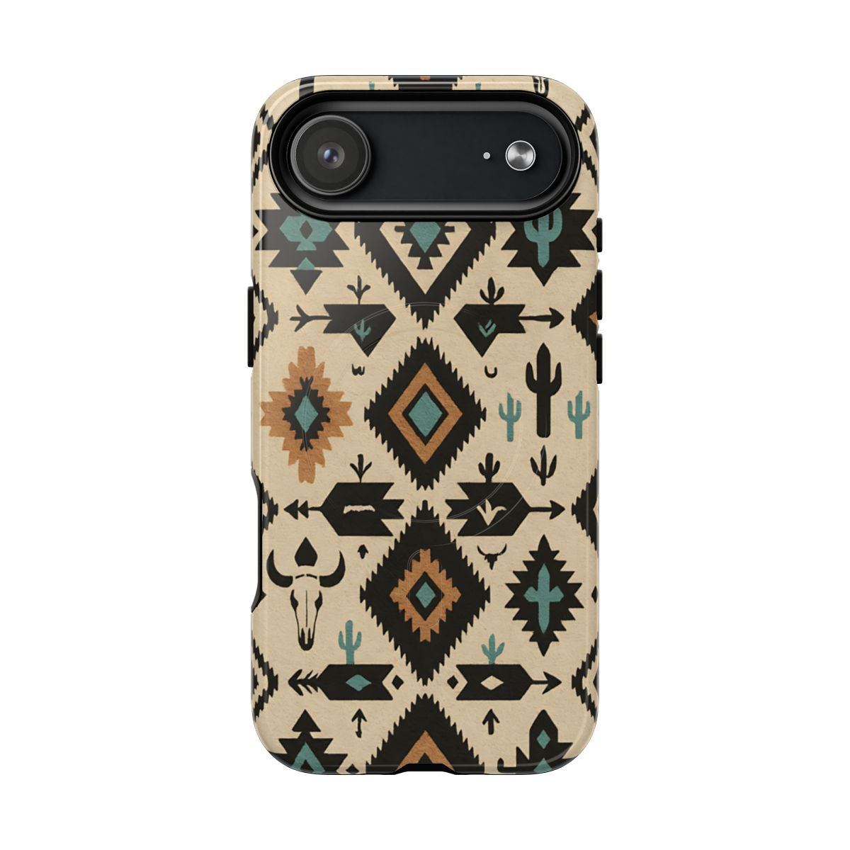 Ivory Western Aztec Magnetic Case