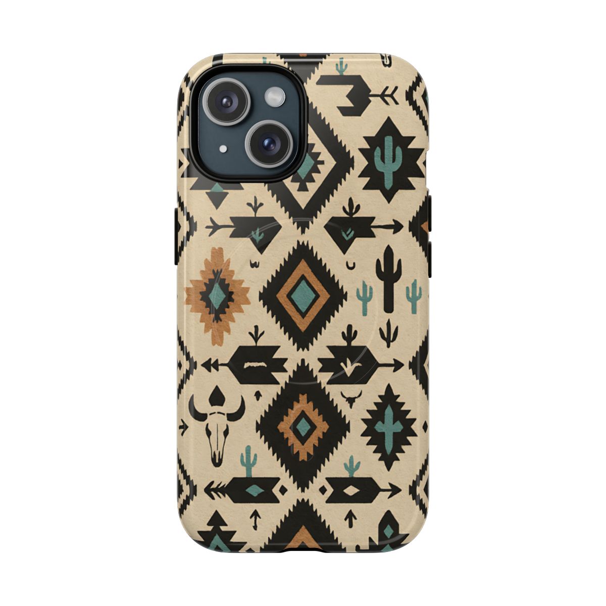 Ivory Western Aztec Magnetic Case