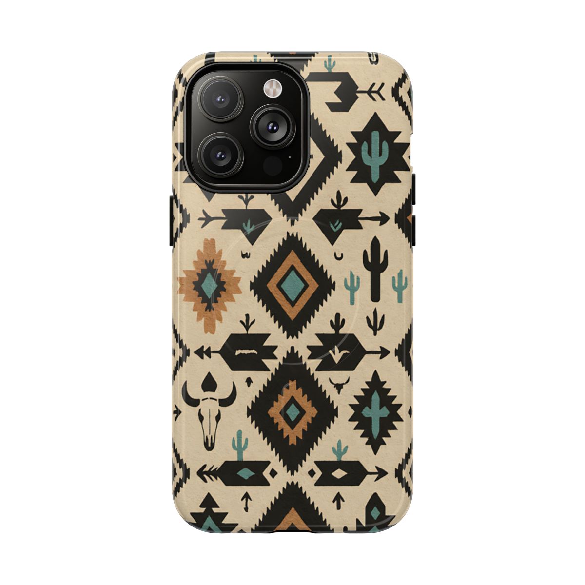 Ivory Western Aztec Magnetic Case