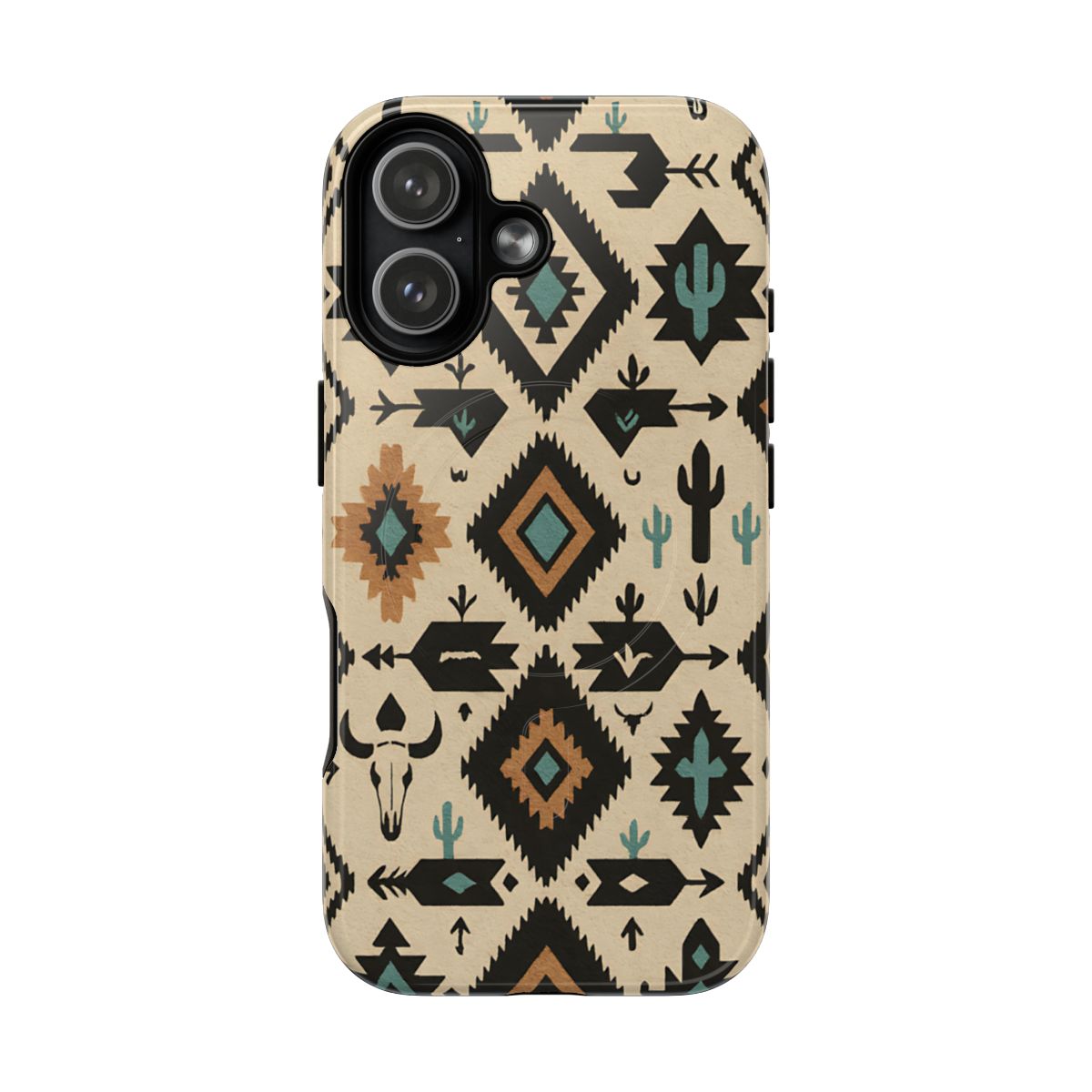 Ivory Western Aztec Magnetic Case