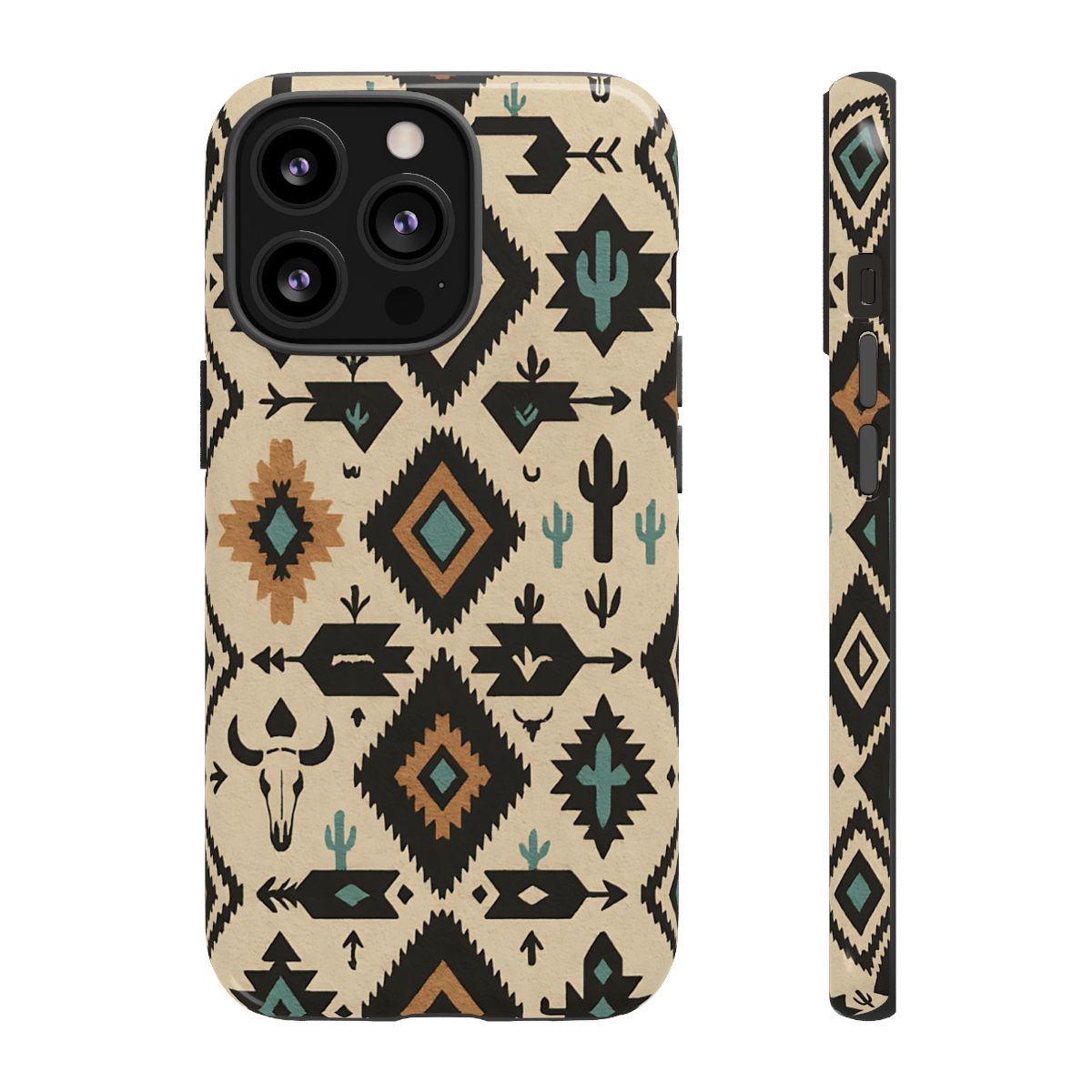 Ivory Western Aztec Tough Case