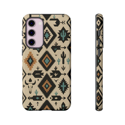 Ivory Western Aztec Tough Case