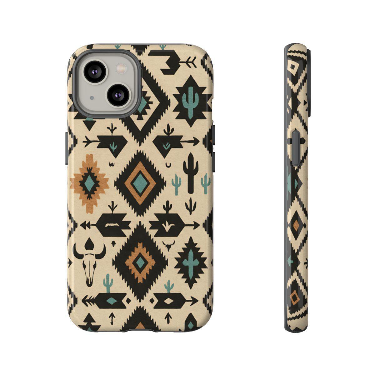 Ivory Western Aztec Tough Case
