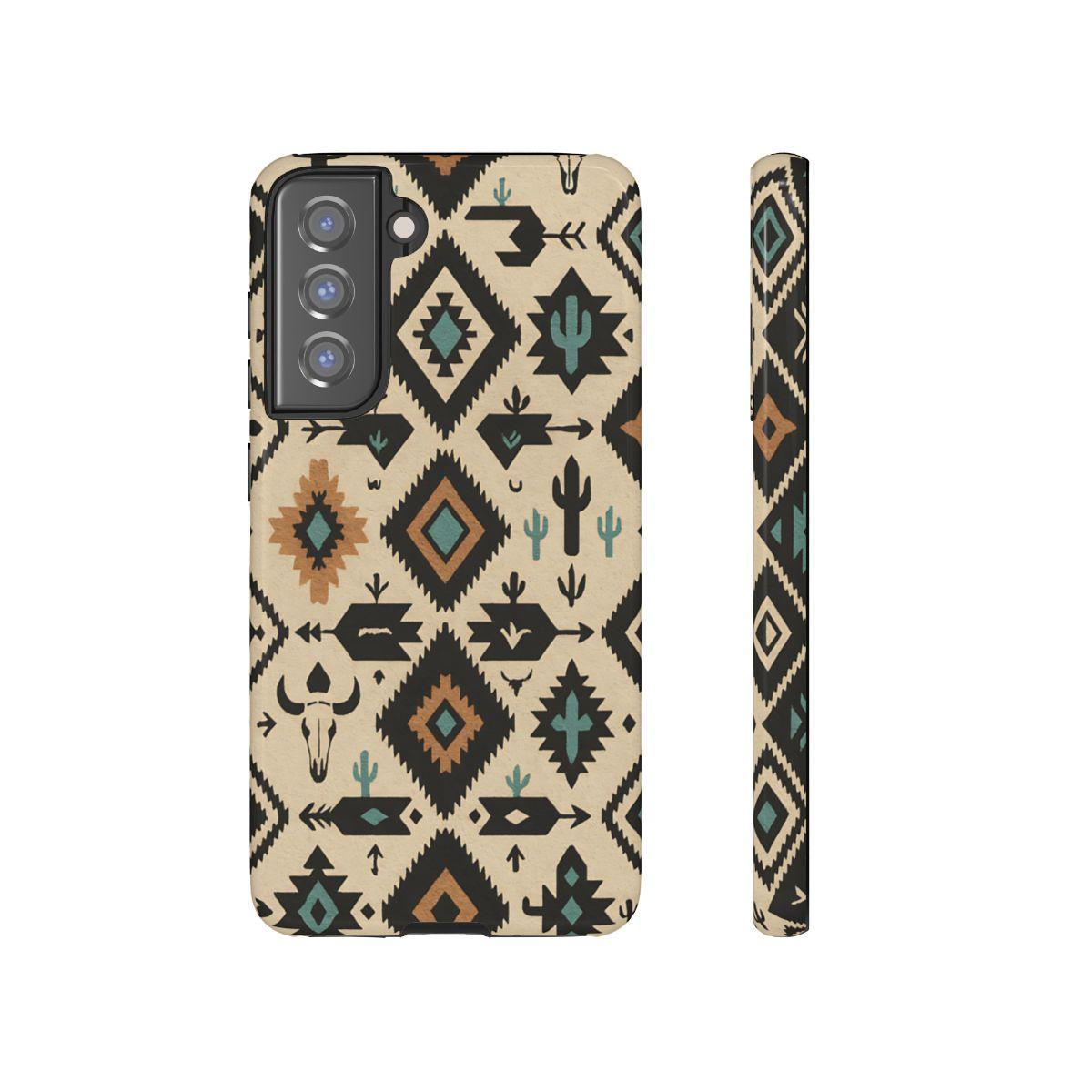 Ivory Western Aztec Tough Case