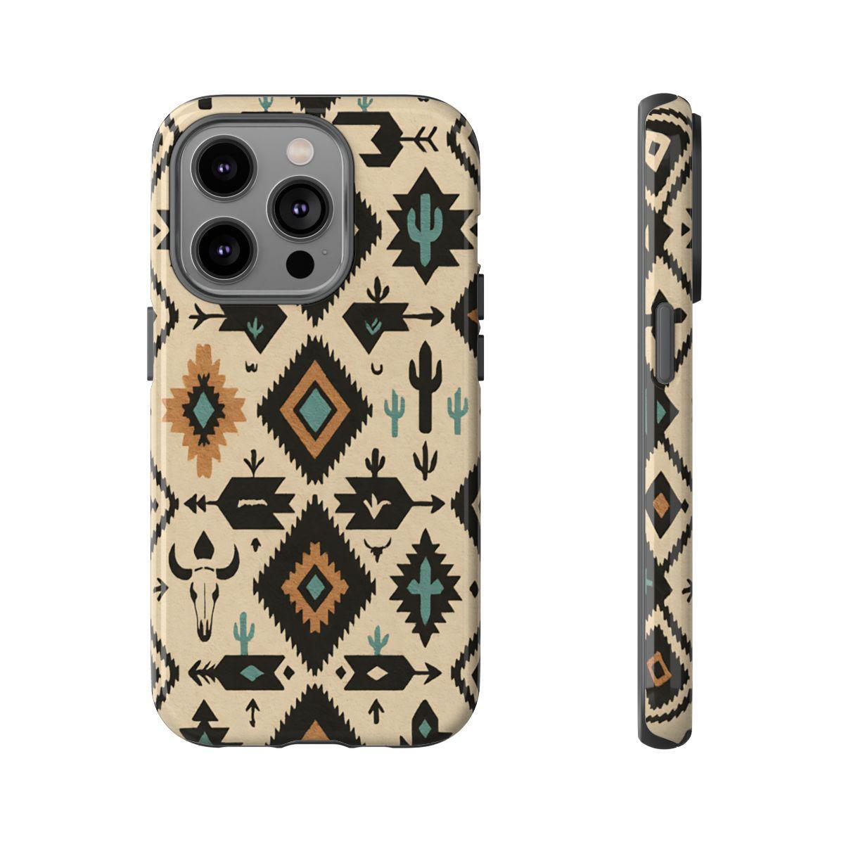 Ivory Western Aztec Tough Case