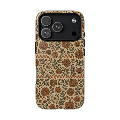 Jack O Lantern Check Magnetic Case - iPhone 18 Pro