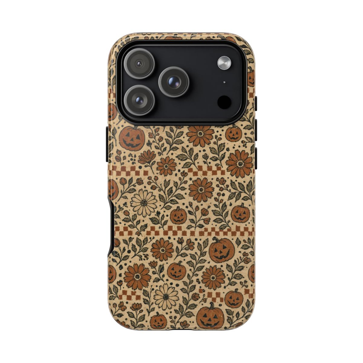 Jack O Lantern Check Tough Case - iPhone 18 Pro