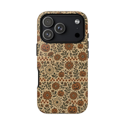 Jack O Lantern Check Tough Case - iPhone 18 Pro