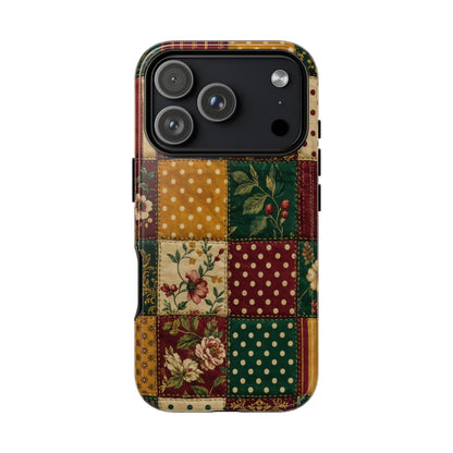 Jewel Tone Patchwork Tough Case - iPhone 18 Pro