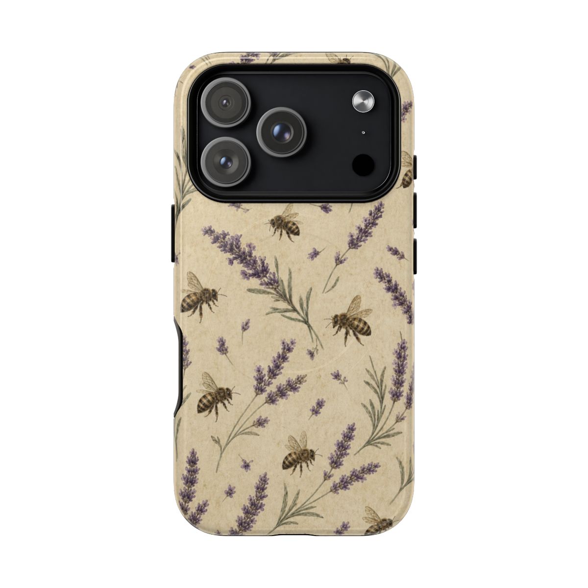 Lavendar Bees Magnetic Case - iPhone 18 Pro