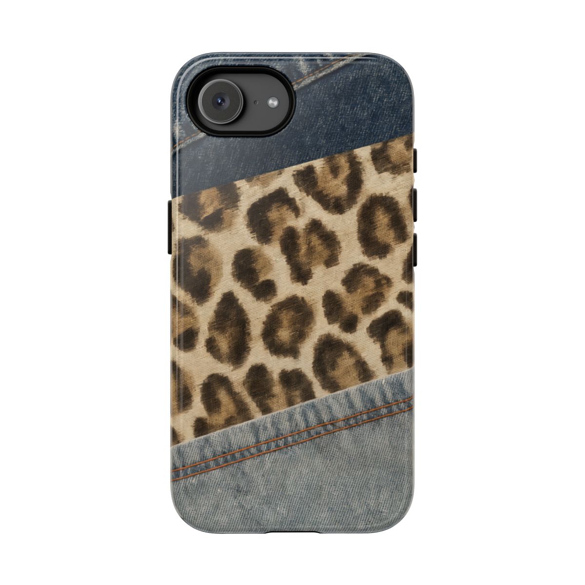 Leopard Stitch Tough Case - iPhone 17e