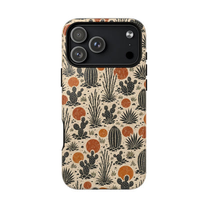 Linocut Desert Magnetic Case - iPhone 18 Pro Max