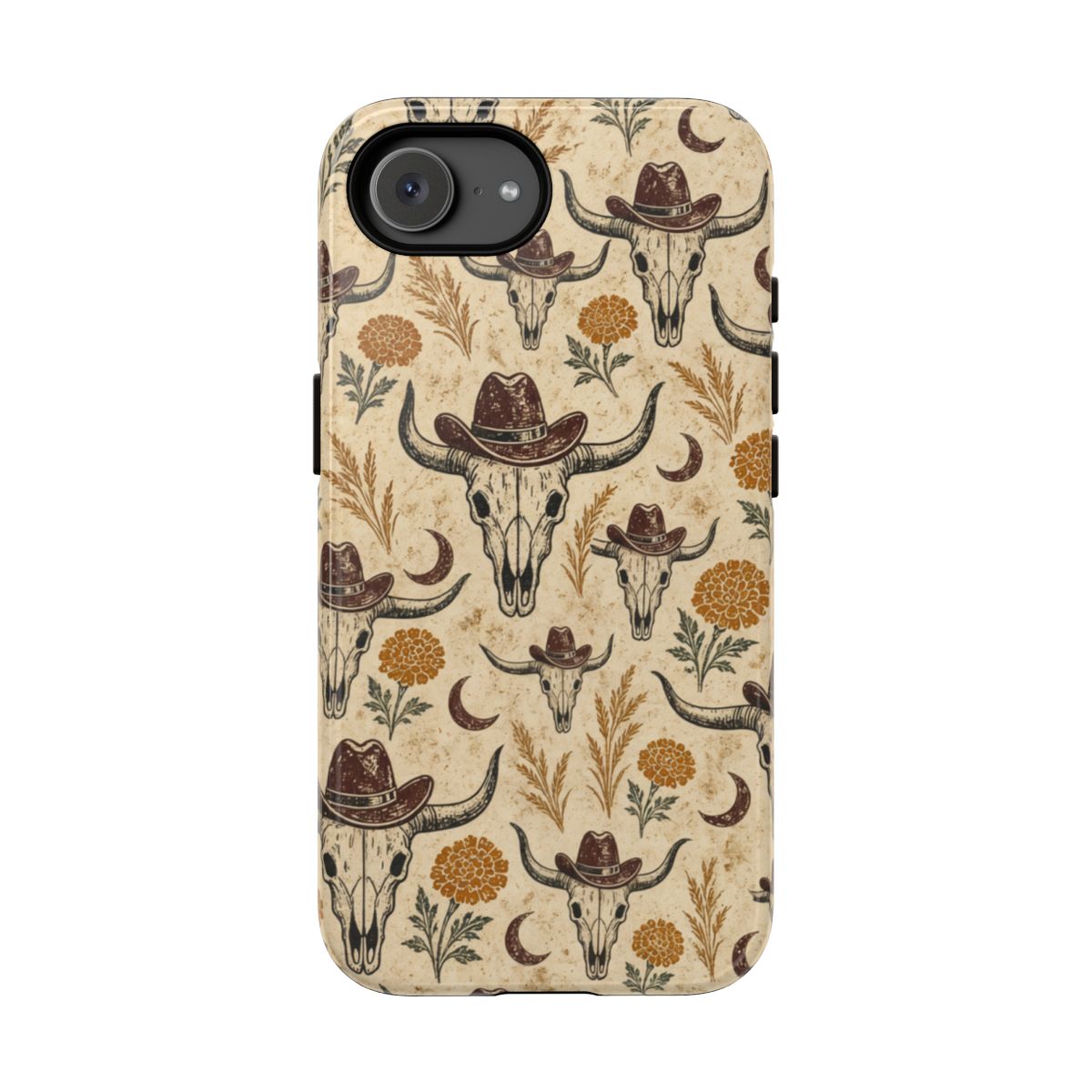 Marigold Skull Tough Case - iPhone 17e
