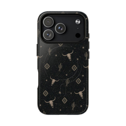 Midnight Longhorn Magnetic Case - iPhone 18 Pro