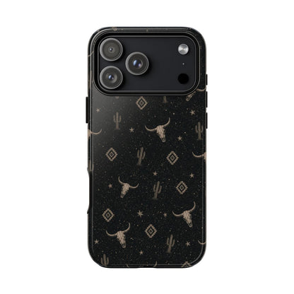 Midnight Longhorn Tough Case - iPhone 18 Pro Max