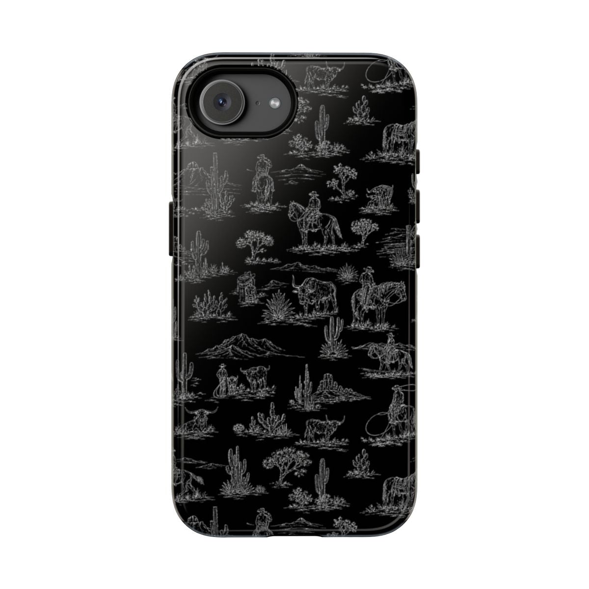 Midnight Toile Tough Case - iPhone 17e