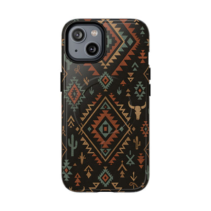 Midnight Western Aztec Magnetic Case