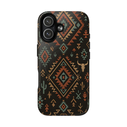 Midnight Western Aztec Magnetic Case