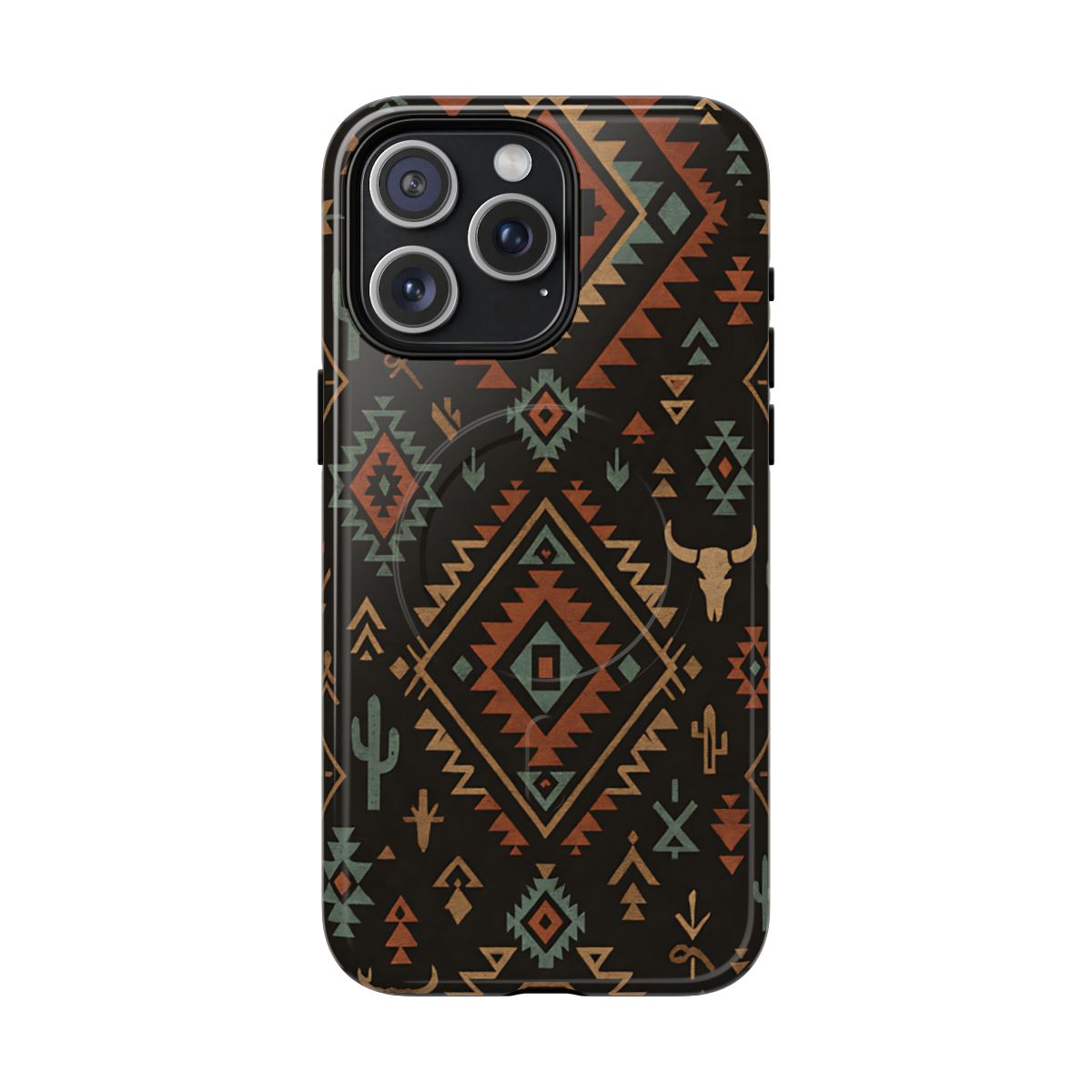 Midnight Western Aztec Magnetic Case