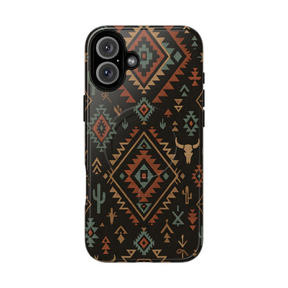 Midnight Western Aztec Magnetic Case