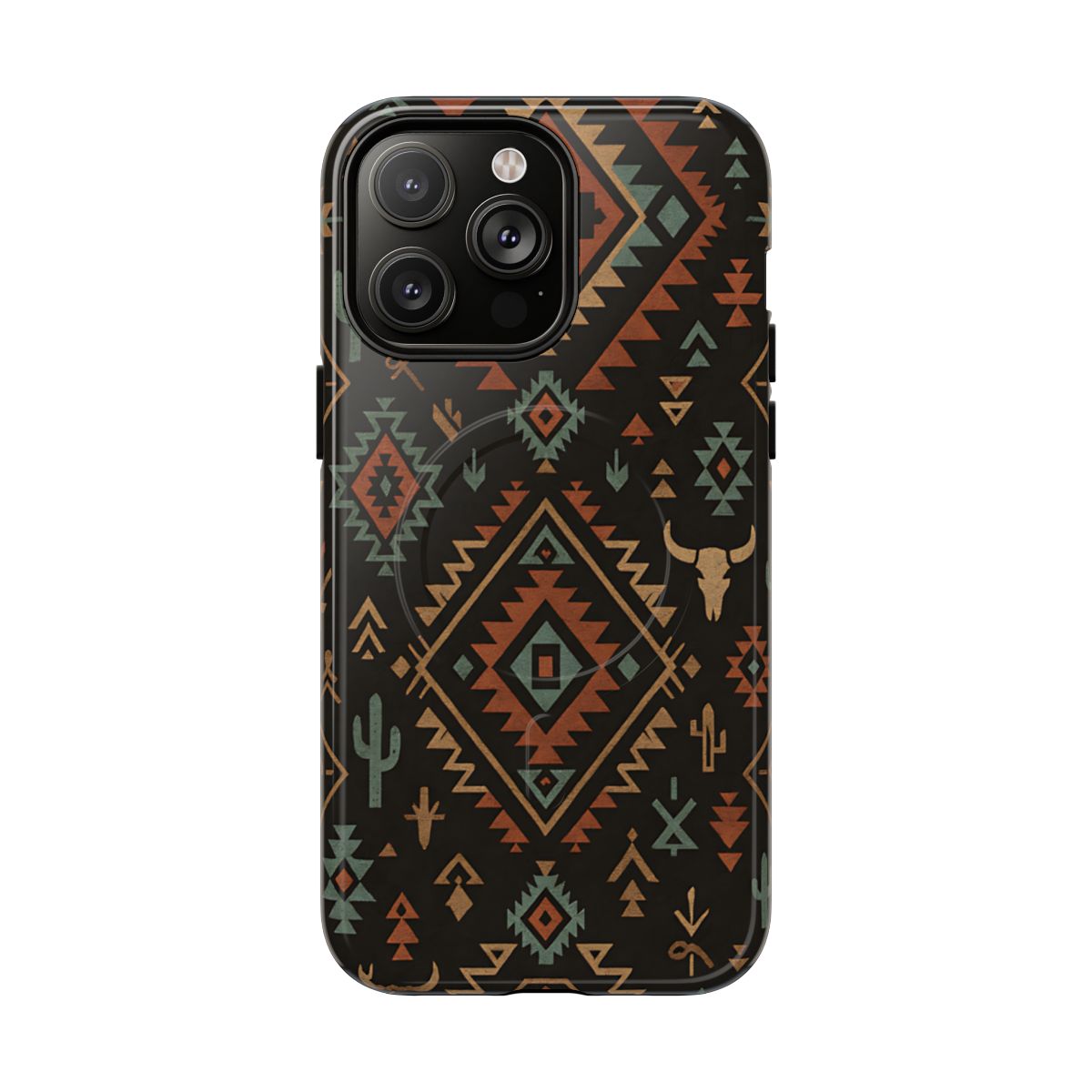 Midnight Western Aztec Magnetic Case