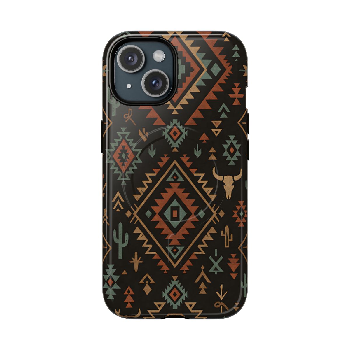 Midnight Western Aztec Magnetic Case