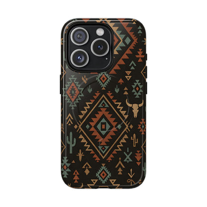 Midnight Western Aztec Magnetic Case