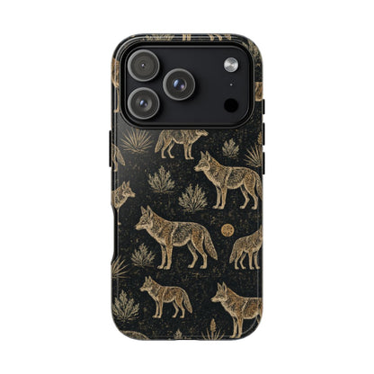 Moonlit Coyote Tough Case - iPhone 18 Pro