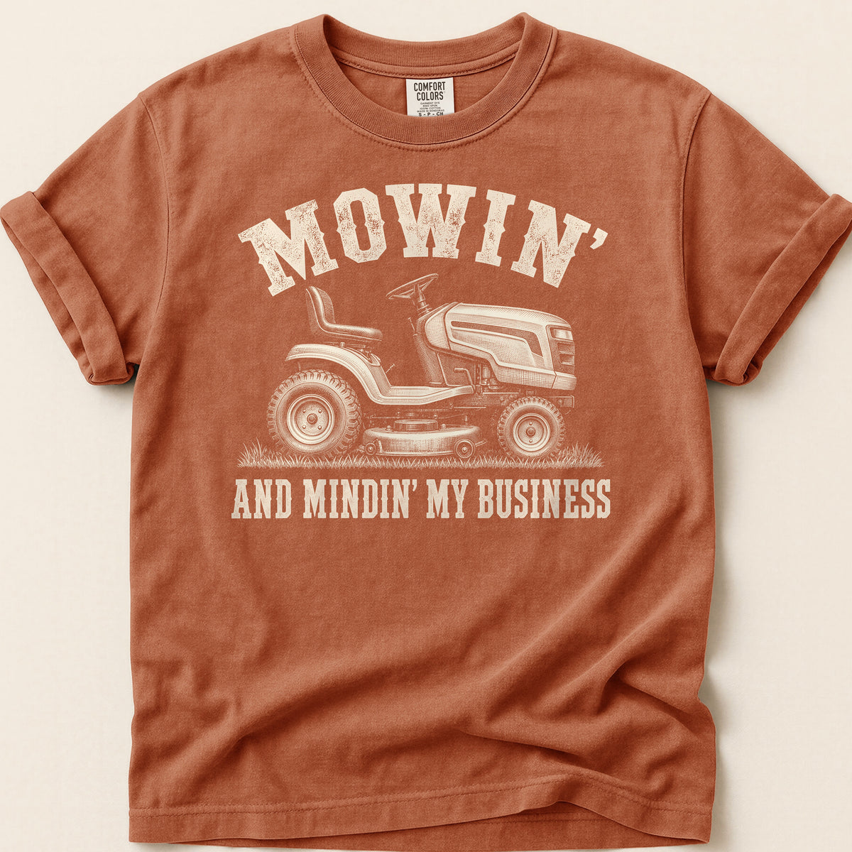 Mowin And Mindin T-shirt on Yam