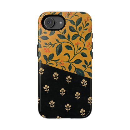 Mustard Folk Vine Tough Case - iPhone 16e