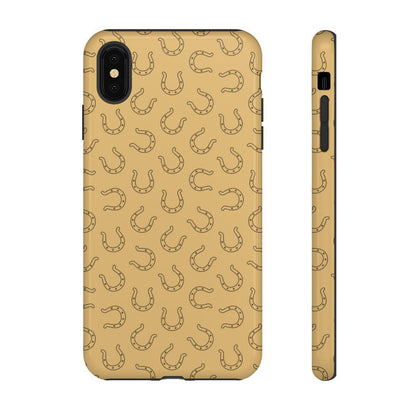 Mustard Horseshoes Tough Case