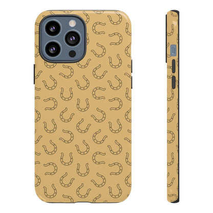 Mustard Horseshoes Tough Case