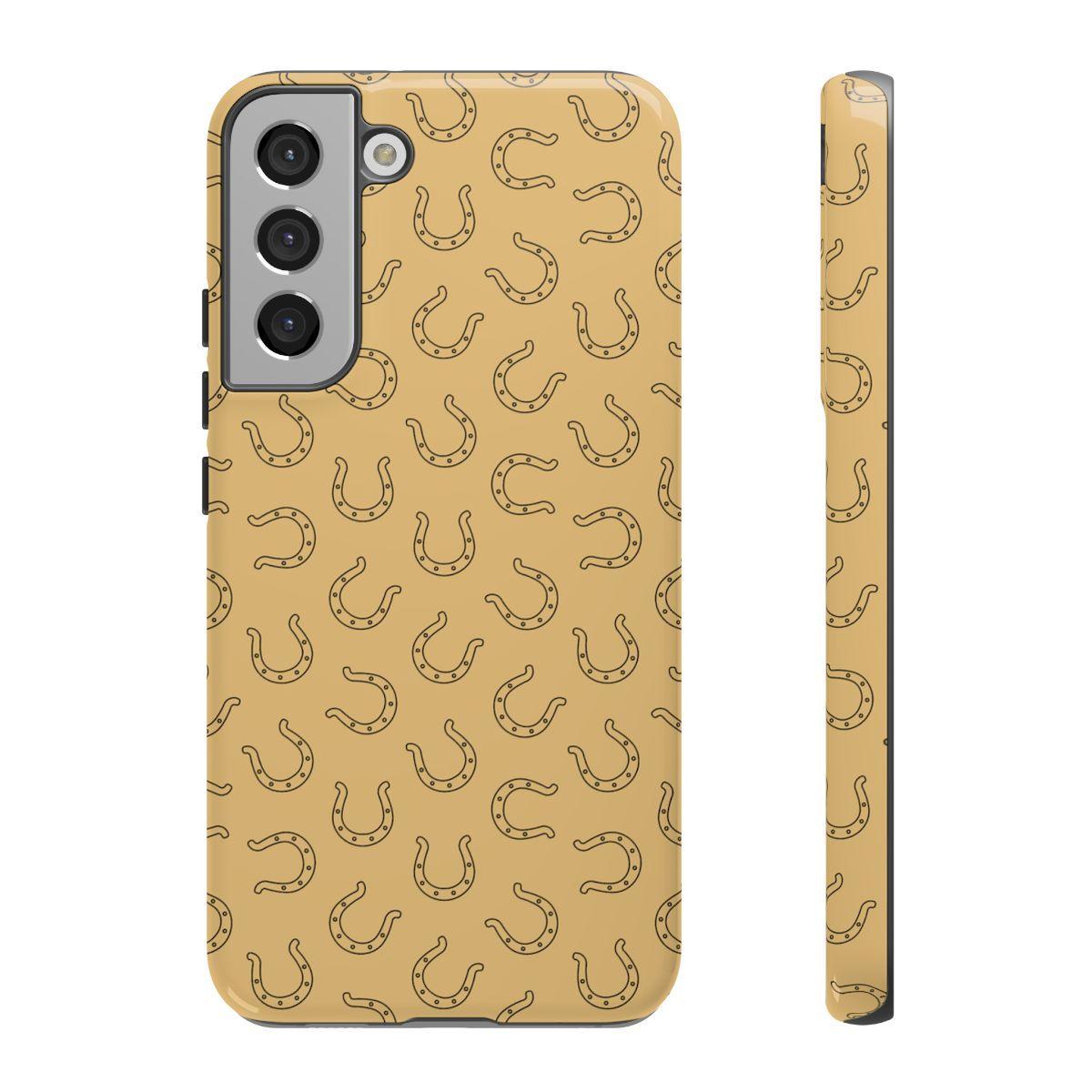Mustard Horseshoes Tough Case