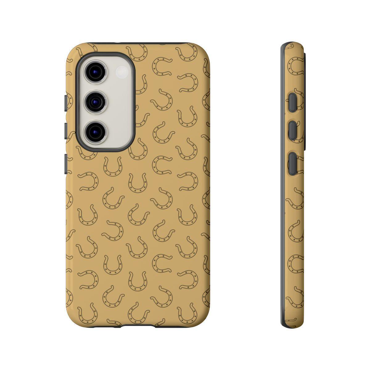 Mustard Horseshoes Tough Case