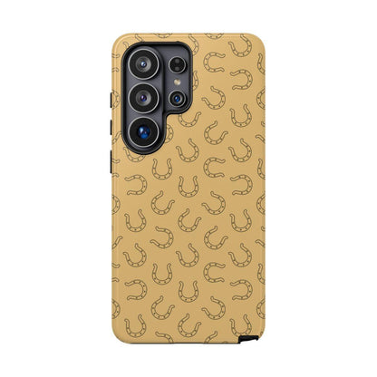 Mustard Horseshoes Tough Case