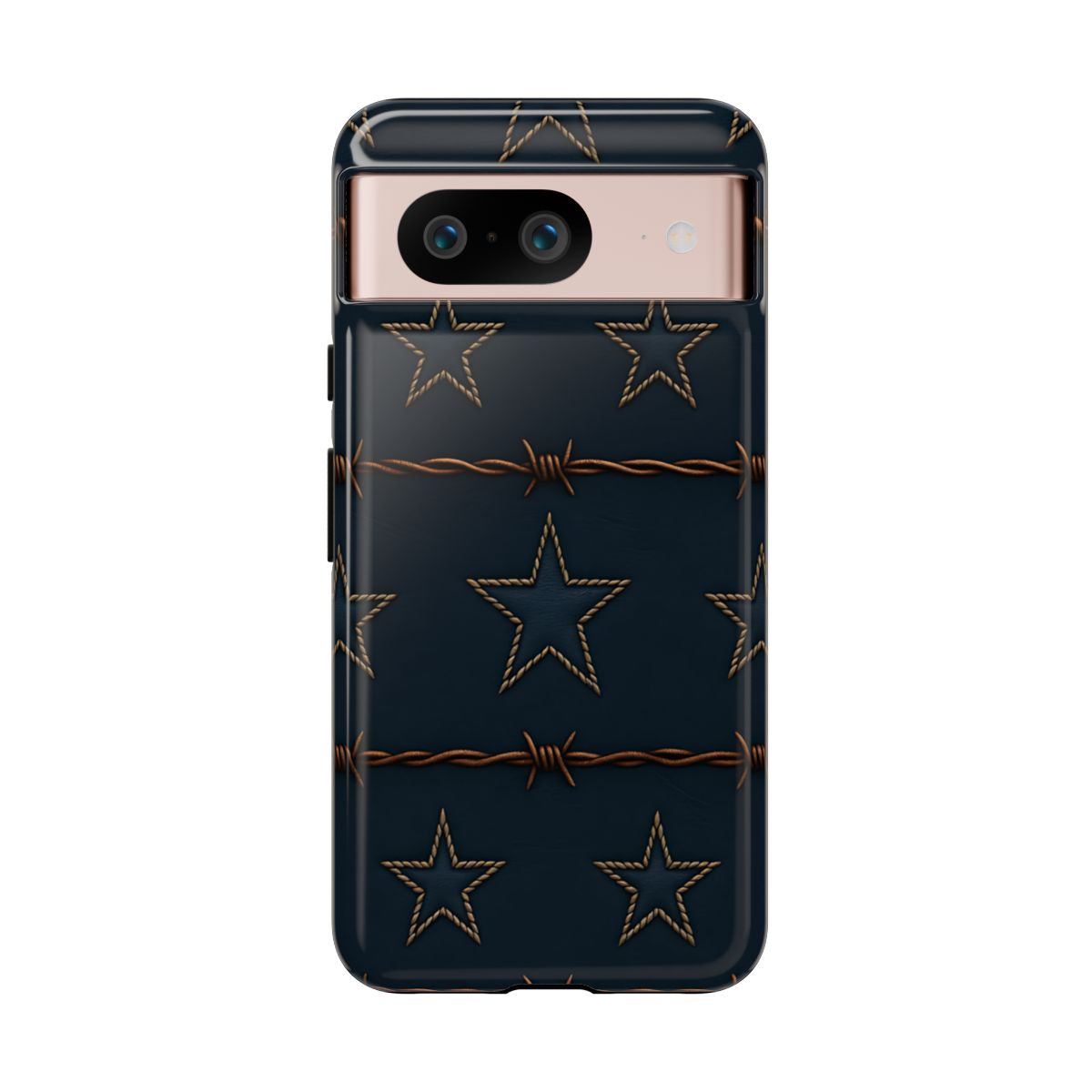 Navy Stars + Barbed Wire Tough Case