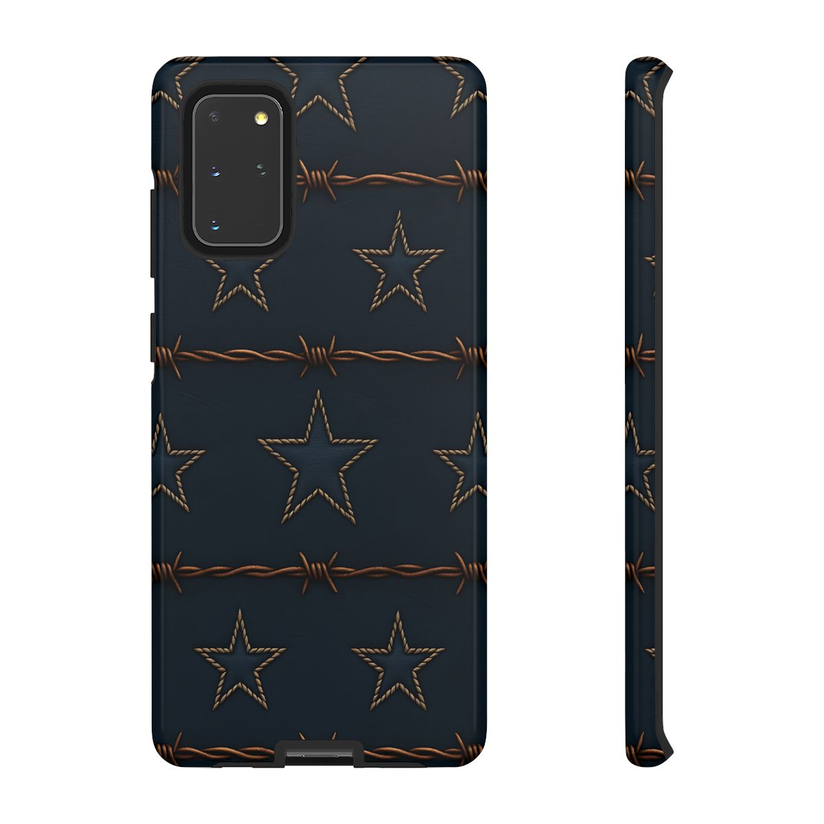 Navy Stars + Barbed Wire Tough Case