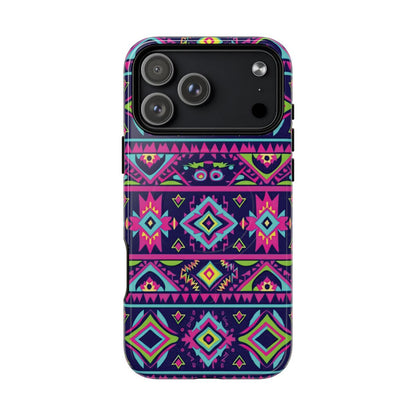 Neon Aztec Magnetic Case