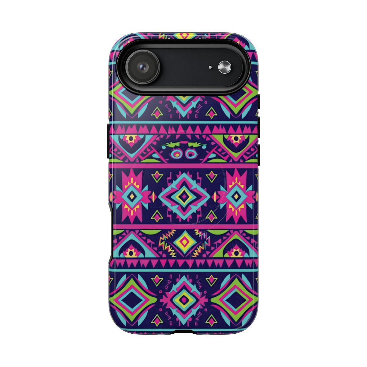 Neon Aztec Magnetic Case
