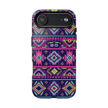 Neon Aztec Magnetic Case