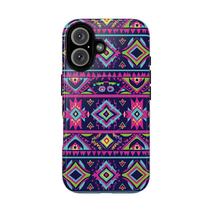 Neon Aztec Magnetic Case