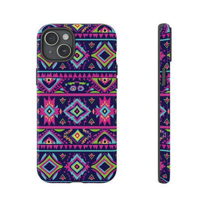 Neon Aztec Tough Case