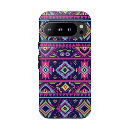 Neon Aztec Tough Case