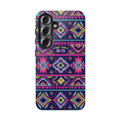 Neon Aztec Tough Case