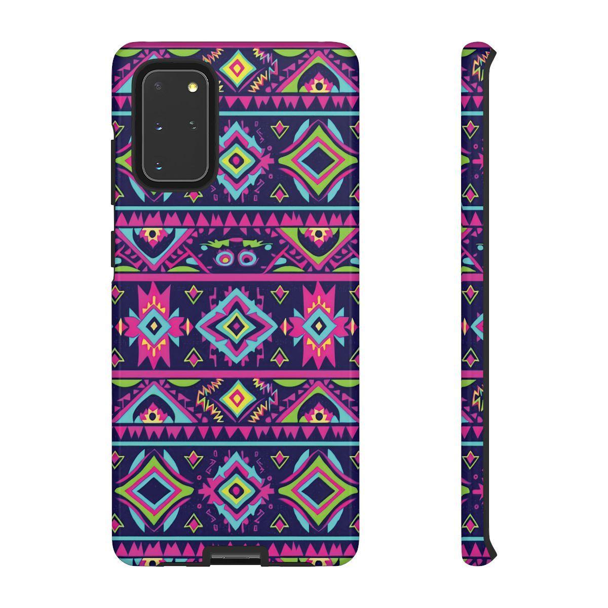 Neon Aztec Tough Case