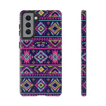 Neon Aztec Tough Case